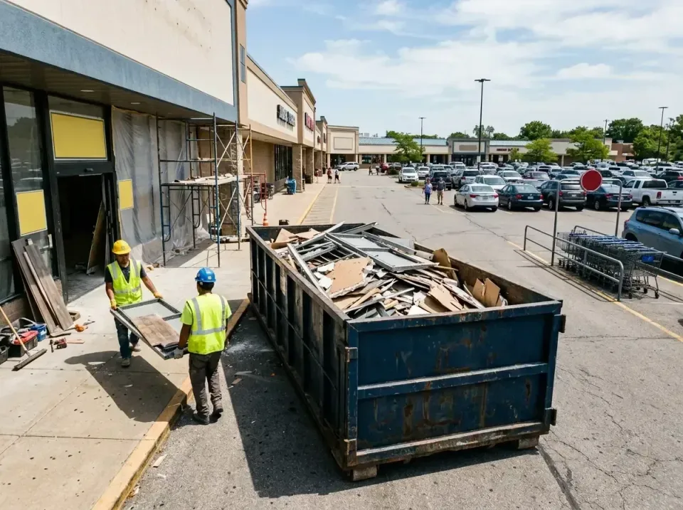 retail-store-renovation-debris-003 — frequently asked questions, Roll-off Dumpster Rentals in Butner, NC
